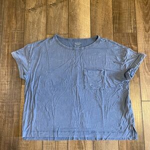 American Eagle Outfitters Soft & Sexy Blue Tee